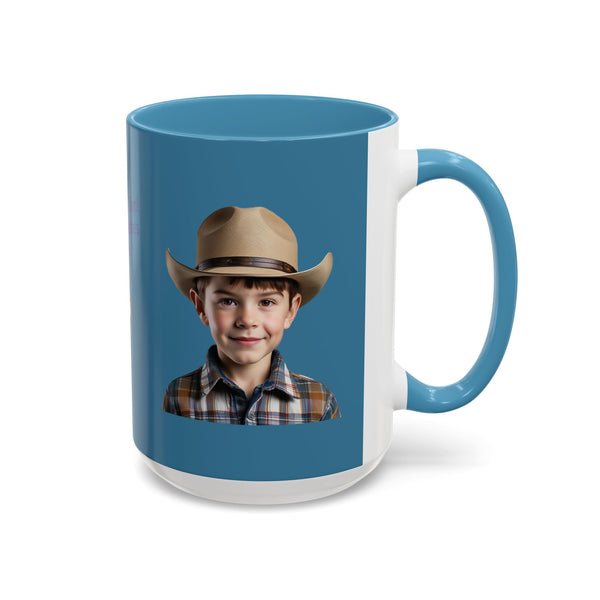 Personalized Photo Mug Gift - Accent Ceramic Mug (Two Sizes)